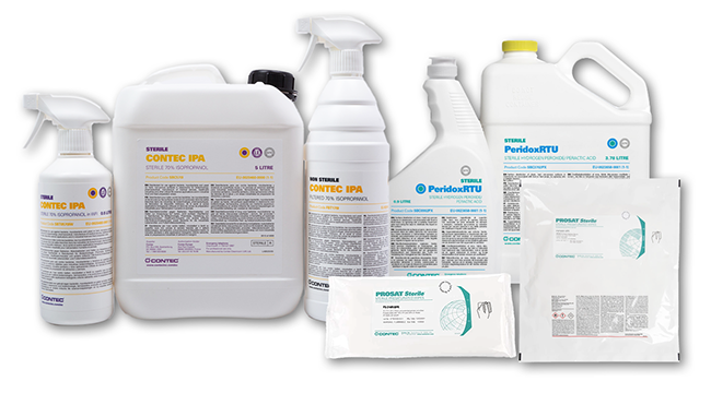 Contec Cleanroom Disinfectants and Detergents